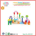 Girls Dream Series Wooden Educational Toys 40pcs Building Blocks for kids